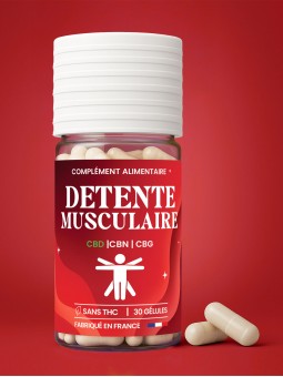Millésime | CBD | Gélules DETENTE MUSCULAIRE