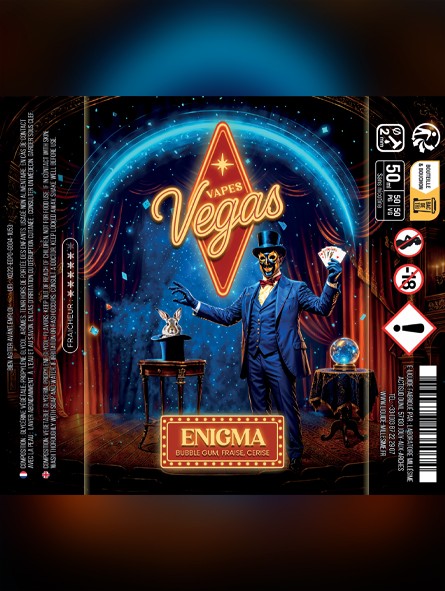Millesime | E-Liquide • Vegas Vapes • Pack Présentoir |72 x 50ML + 6 Testeur 50ML