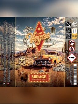 Millesime | E-Liquide • Vegas Vapes • Pack Présentoir |72 x 50ML + 6 Testeur 50ML