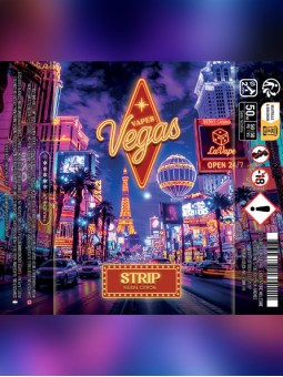 Millesime | E-Liquide • Vegas Vapes • Pack Présentoir |72 x 50ML + 6 Testeur 50ML