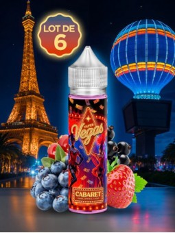 Millesime | E-Liquide • Vegas Vapes • Cabaret | Lot 6 x 50ML