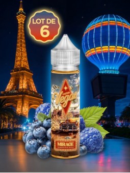 Millesime | E-Liquide • Vegas Vapes • Mirage | Lot 6 x 50ML