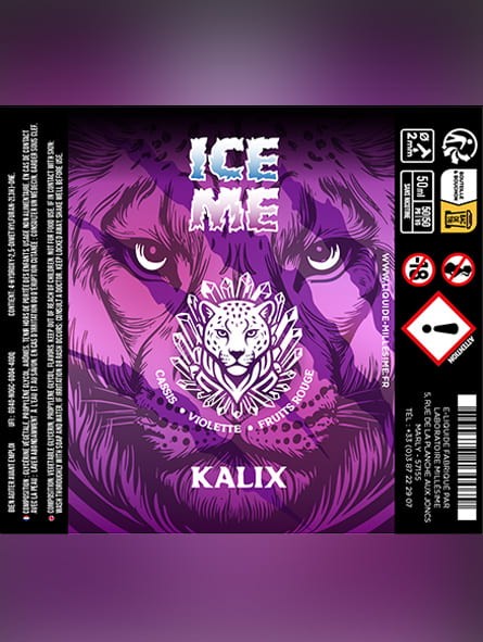 Millesime / E-Liquide / Kalix / Gamme ICE ME / 50ML