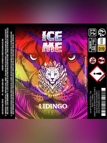Millesime / E-Liquide / Lidingo / Gamme ICE ME / 50ML