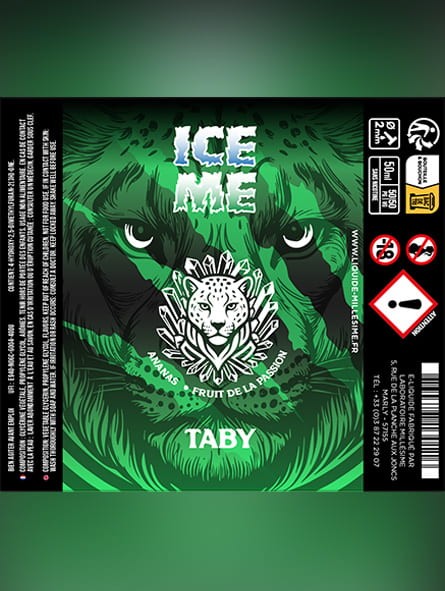 Millesime / E-Liquide / Taby / Gamme ICE ME / 50ML