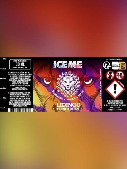 Millesime / Concentré / Lidingo / Gamme ICE ME / 30ML