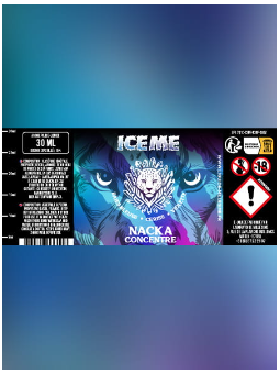 Millesime / Concentré / Nacka / Gamme ICE ME / 30ML