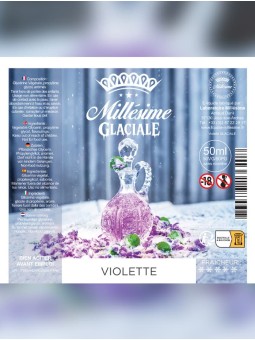 Millésime | E-liquide | Gamme Original Glaciale 50ML | Violette