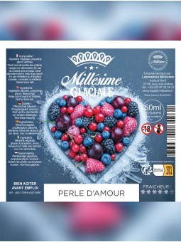 Millésime | E-liquide | Gamme Original Glaciale 50ML | Perle d'amour