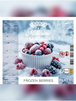 Millésime | E-liquide | Gamme Original Glaciale 50ML | Frozen Berries