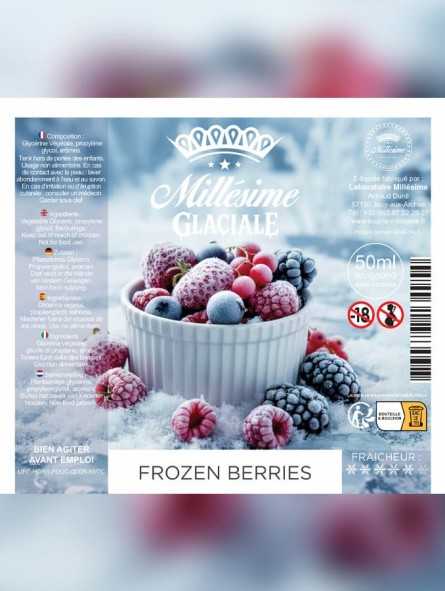 Millésime | E-liquide | Gamme Original Glaciale 50ML | Frozen Berries