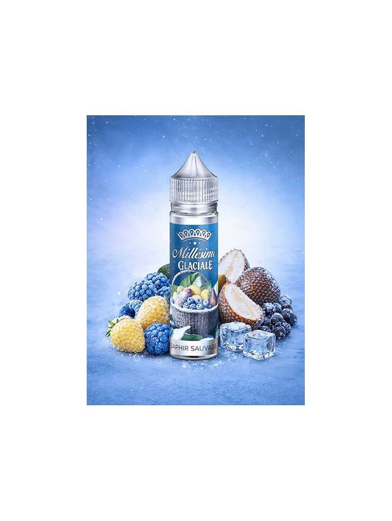 Millésime | E-liquide | Gamme Original Glaciale 50ML | Saphir Sauvage