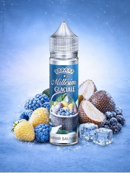 Millésime | E-liquide | Gamme Original Glaciale 50ML | Saphir Sauvage