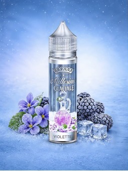 Millésime | E-liquide | Gamme Original Glaciale 50ML | Violette