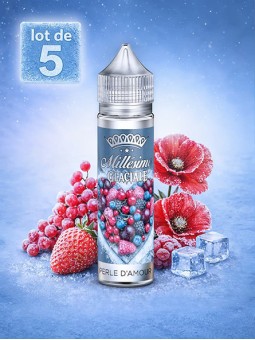 Millésime | E-liquide | Gamme Original Glaciale 50ML | Perle d'amour