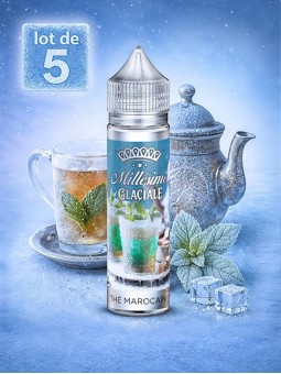 Millésime | E-liquide | Gamme Original Glaciale 50ML | Thé Marocain
