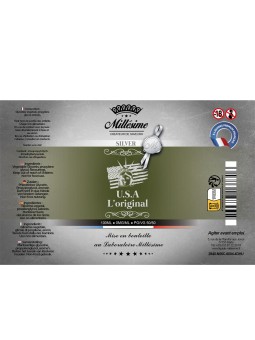 Millésime | E-liquide | Gamme Silver 100ML | USA L'ORIGINAL