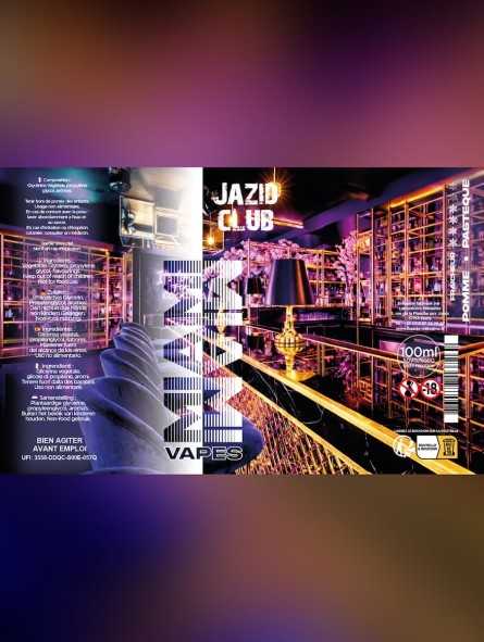 Millesime / E-Liquide / Jazid Club / Gamme Miami Vapes / 100ML