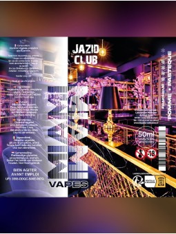 Millesime / E-Liquide / Jazid Club / Gamme Miami Vapes / 50ML