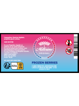 | Millesime | E-Liquide • Frozen Berries | Lot 10 x 10ML