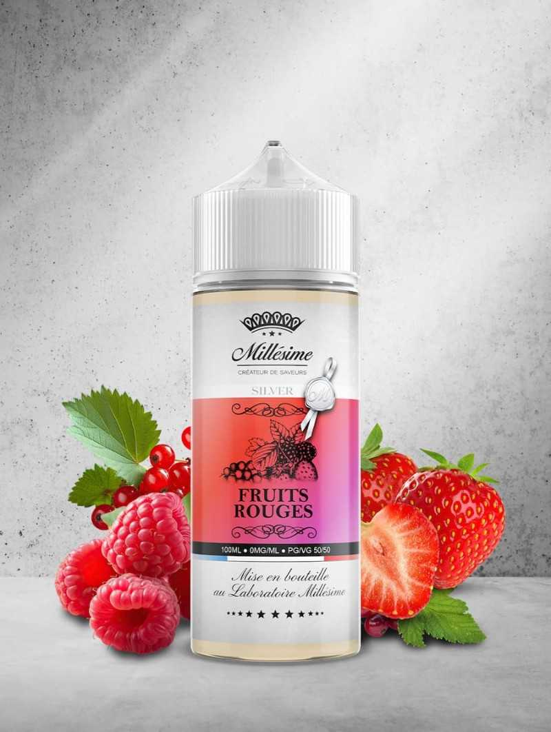Millésime | E-liquide | Gamme Silver 100ML | FRUITS ROUGES
