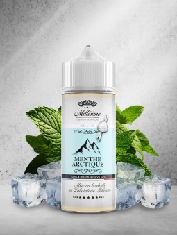 Millésime | E-liquide | Gamme Silver 100ML | MENTHE ARCTIQUE