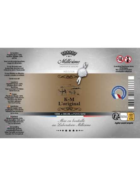 Millésime | E-liquide | Gamme Silver 100ML | KM L'ORIGINAL