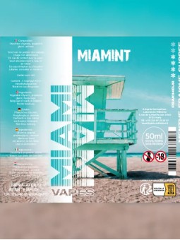 Millesime / E-Liquide / Miamint / Gamme Miami Vapes / 50ML