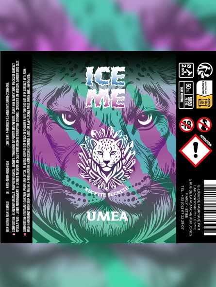 Millesime / E-Liquide / Umea / Gamme ICE ME / 50ML