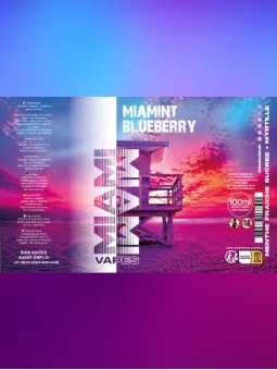 Millesime / E-Liquide / MIAMINT BERRY / Gamme Miami Vapes / 100ML