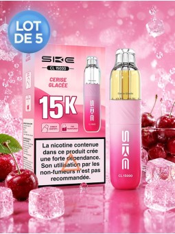 SKE CL15000 Cerise Glacée - Kit rechargeable, lot de 5