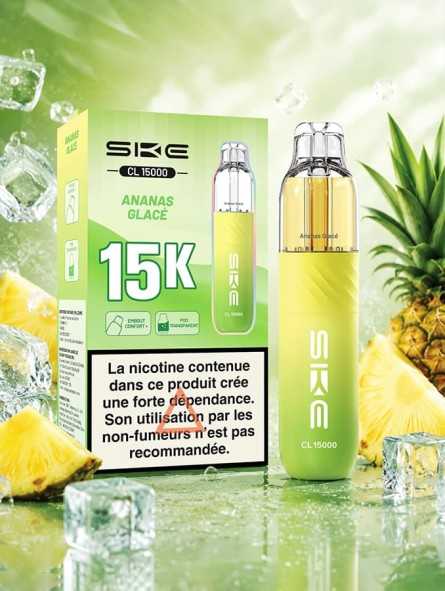 SKE CL15000 Ananas Glacé - Kit rechargeable 2 ml