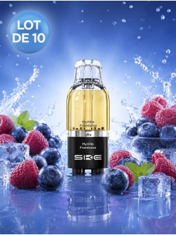 SKE CL15000 Myrtille Framboise - Cartouche 2+10 ml, lot de 10