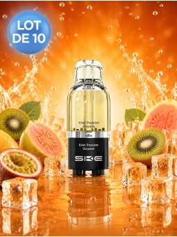 SKE CL15000 Kiwi Passion Goyave - Cartouche 2+10 ml, lot de 10