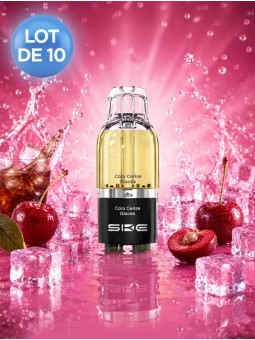 SKE CL15000 Cola Cerise Glacé - Cartouche 2+10 ml, lot de 10