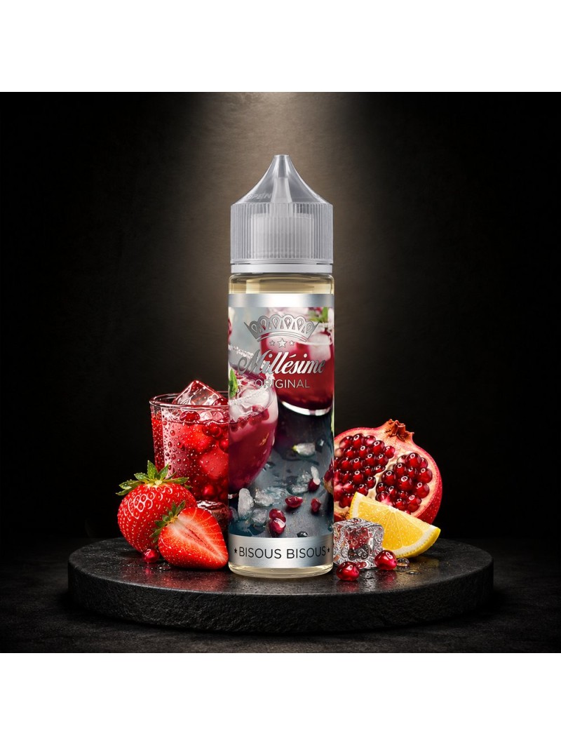 Millésime | E-liquide | Gamme Original 50ML | Bisous Bisous