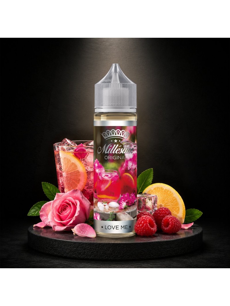 Millésime | E-liquide | Gamme Original 50ML | Citronnade /  Rose / 50ML