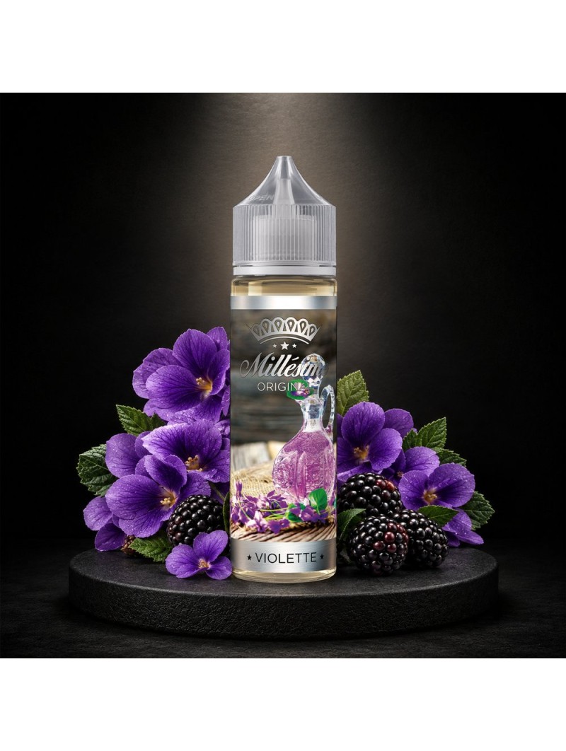 Millésime | E-liquide | Gamme Original 50ML | Violette