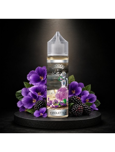 Millésime | E-liquide | Gamme Original 50ML | Violette