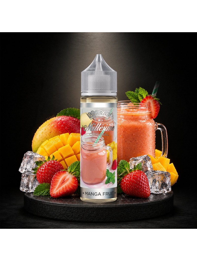 Millesime / E-Liquide / Manga Fruit / Gamme ORIGINAL / 50ML