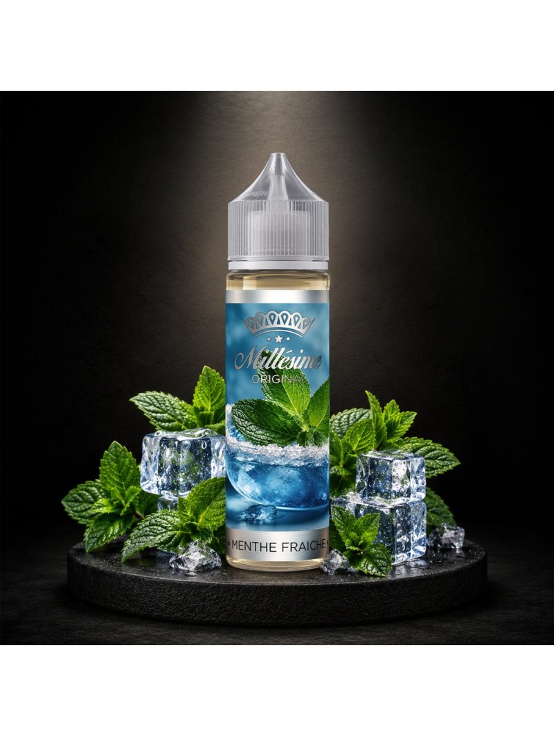 Millésime | E-liquide | Gamme Original 50ML | Menthe fraîche