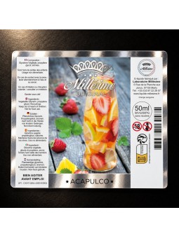 Millésime | E-liquide | Gamme Original 50ML | Acapulco / ORANGE / VAPE /  VAP