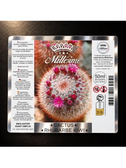 MILLESIME | ORIGINAL | CACTUS RHUBARBE KIWI 50ML