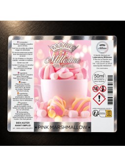 Millésime | E-liquide | Gamme Original 50ML | Pink Marshmallow