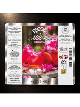 Millésime | E-liquide | Gamme Original 50ML | Citronnade /  Rose / 50ML