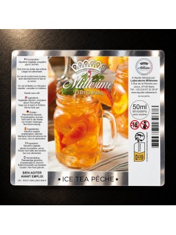 Millésime | E-liquide | Gamme Original 50ML | Ice TeaPeche
