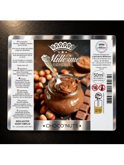 Millésime | E-liquide | Gamme Original 50ML | Choco'Nuts / 50ML