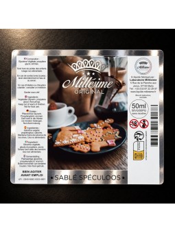 Millesime / E-Liquide / Sablé Speculoos / Gamme ORIGINAL / 50ML