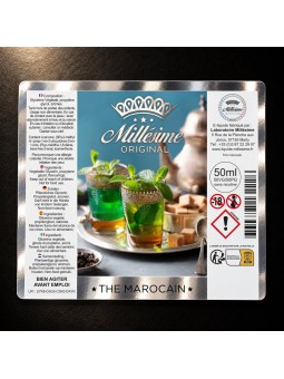 Millésime | E-liquide | Gamme Original 50ML | Thé Marocain