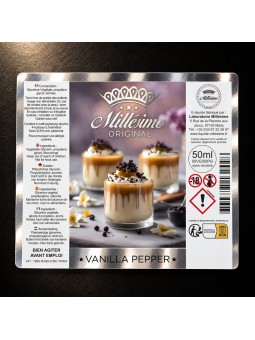 Millésime | E-liquide | Gamme Original 50ML | Vanilla Pepper / 50ML